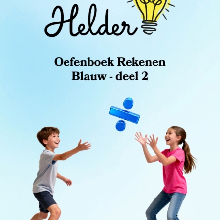Oefenboek rekenen Blauw - deel 2